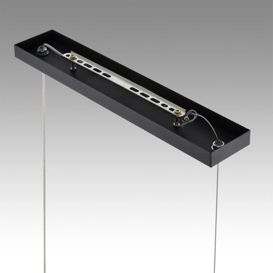 8240/5 COMFI LN25 198 черный, металл/акрил Светильник подвесной LED GX53 5*7W 220V LANIKA
