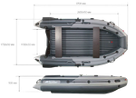 Лодка ПВХ Angler SKAT Тритон 370 (СКАТ-370)
