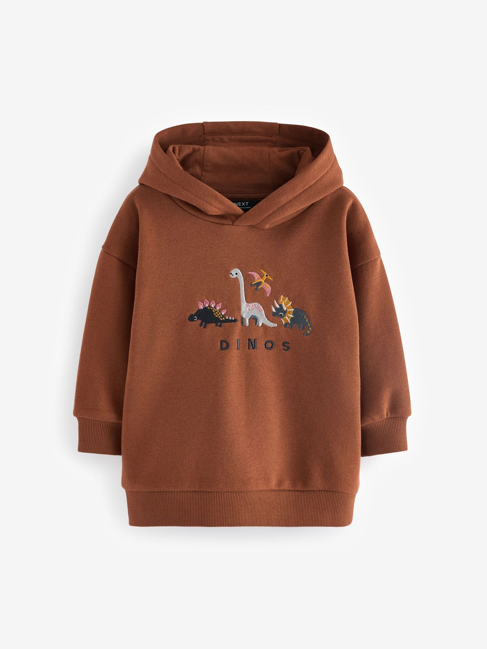 Толстовка с капюшоном для мальчика Next 608-786, Кирпичный