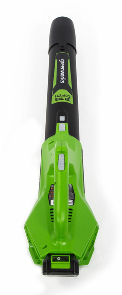 Аккумуляторная воздуходувка Greenworks G24AB, 24В без АКБ и ЗУ (2404807)