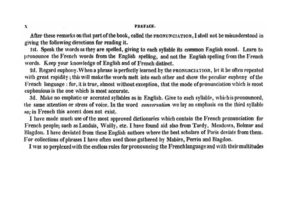 Parisian linguist. or An easy method of acquiring a perfect pronunciation of the French Language without a French master | C. Brooks