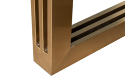 Стол обеденный 200х100х76см Garda Decor белый/золото