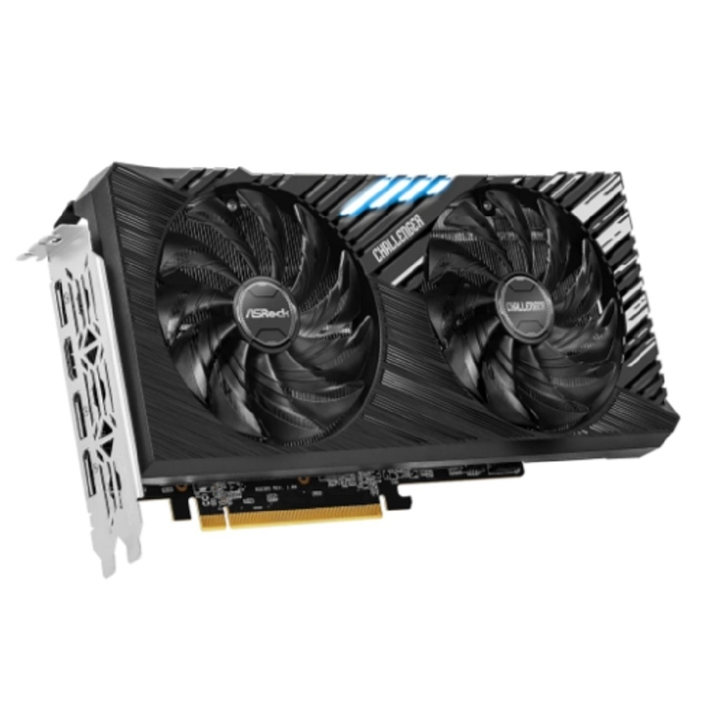 Видеокарта Видеокарта ASRock RX7600XT Challenger 16GB OC GDDR6 128-Bit HDMI DPx3 2FAN RTL
