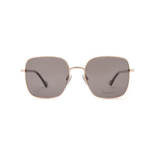 Солнцезащитные очки Megapolis 092 Marrone квадрат золотые