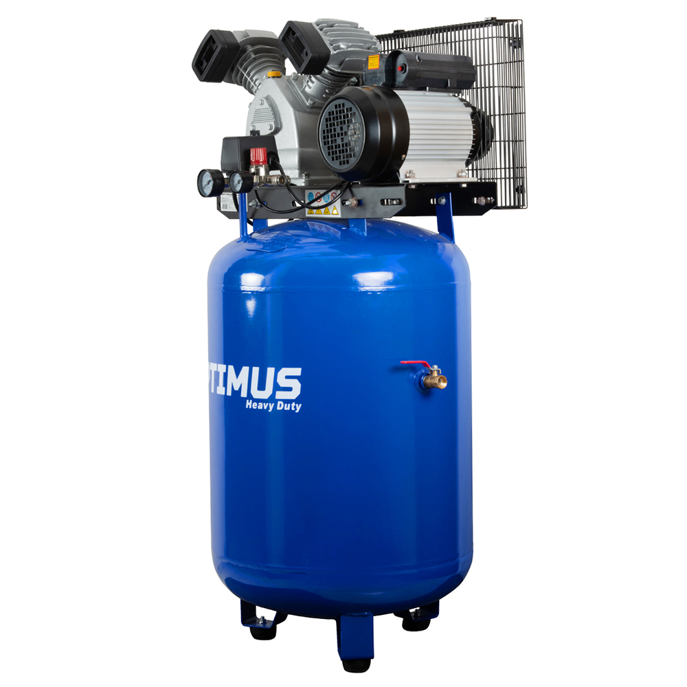 OPT-301042A Компрессор поршневой вертикальный, 420 л/мин, 2.2 КВт, 220 В, ресивер 100 л