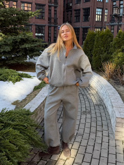 Спортивный костюм Soft серый