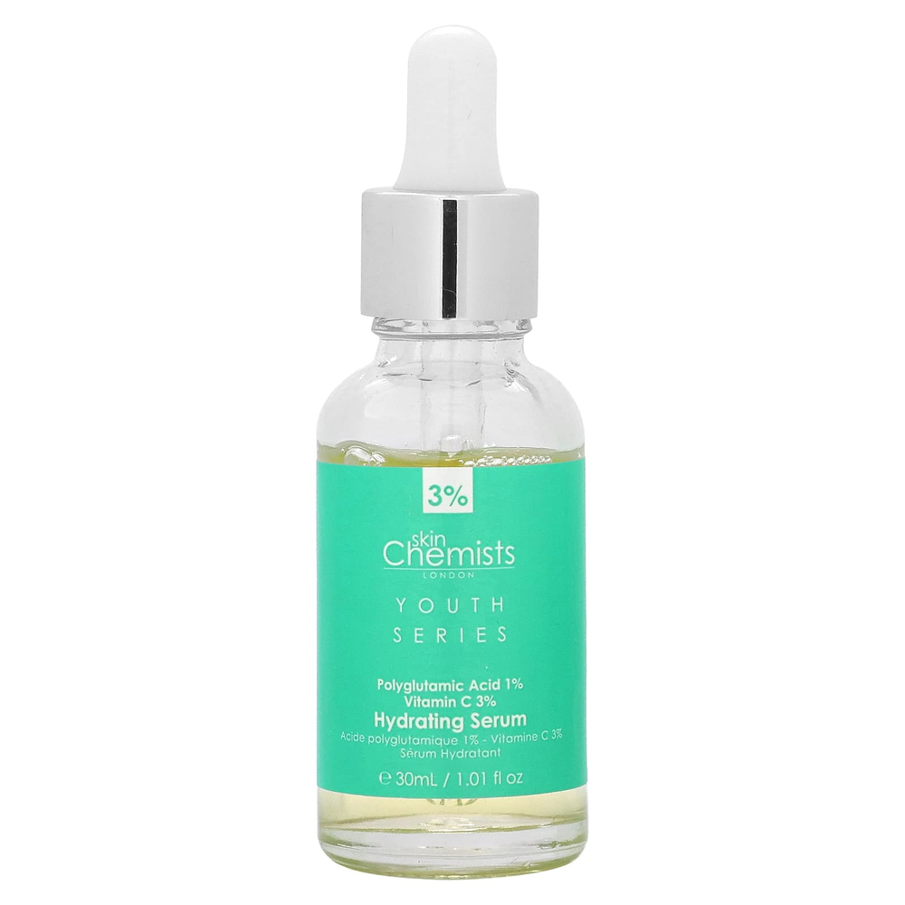 skinChemists, Youth Series, увлажняющая сыворотка, 30 мл (1,01 жидк. унц.)