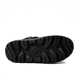 UGG Mens Heritage Utility Sneaker Leather Black