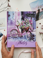 Фотоальбом на 200 фото 10х15 см, пластик. листы watercolor travel Париж