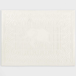 Коврик для ванной 50x70 Arya home Boho экрю