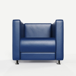 Кресло мягкое Пауза A11 (Синий)