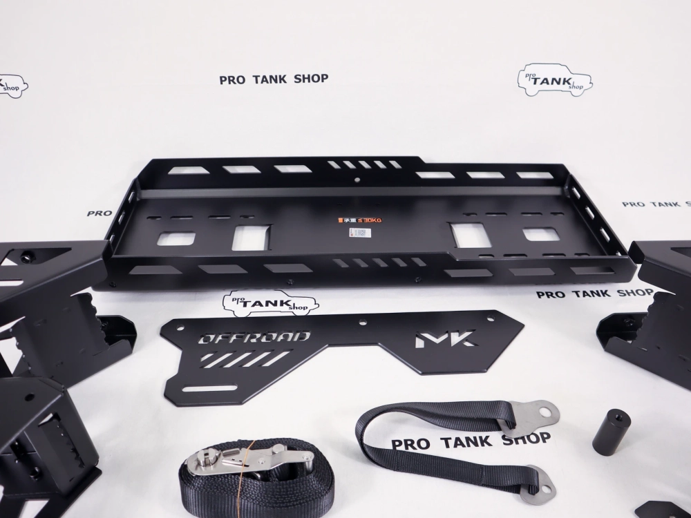 Площадка на 5-ое колесо MEIKA (AK1) с лесенкой MEIKA (AK11) и боковым креплением MEIKA(AK12)