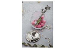 Банка для меда и джема с ложкой 0.36л Vagabond House Ежевика