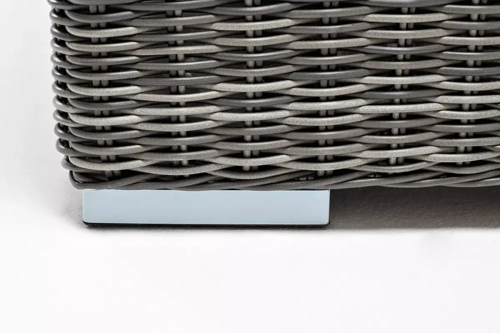 "Боно" лаунж-зона из искусственного ротанга, цвет графит