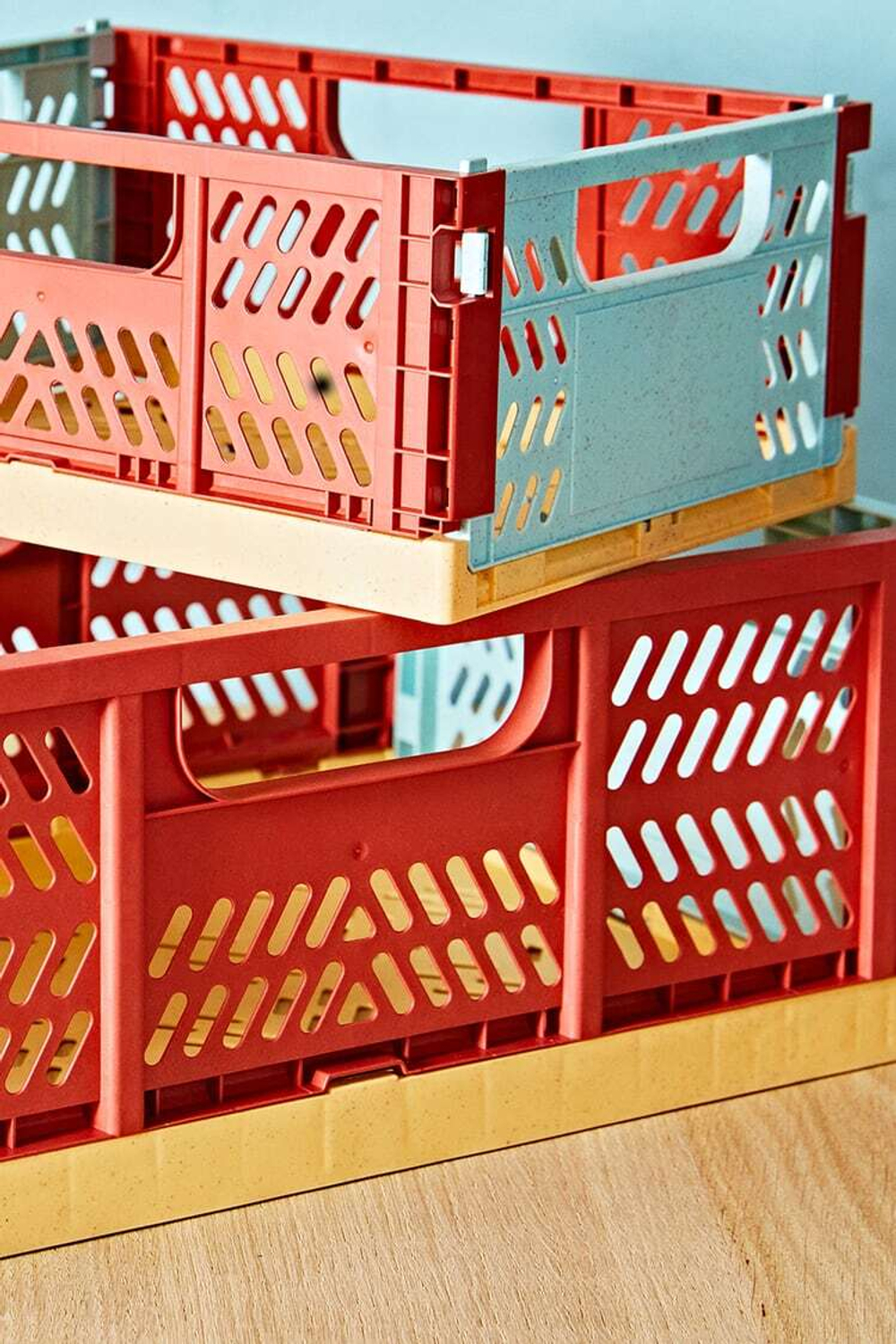 ZARA HOME СКЛАДНАЯ КОРОБКА, ЦВЕТ КОЖИ