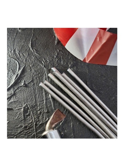 Припой пруток ПОС-40 (d8мм L400мм 195±10гр) Rexant 09-3541