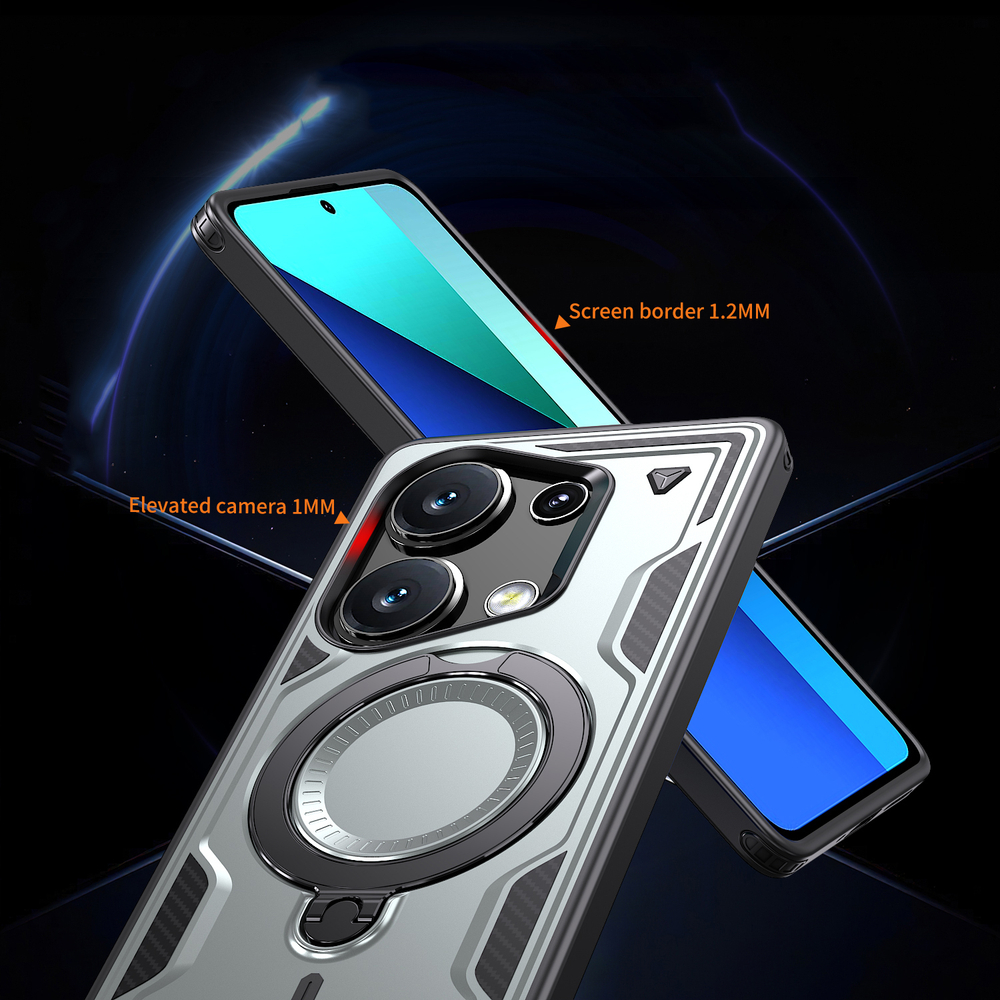 Чехол Magneto Case с кольцом для Xiaomi Redmi Note 13 Pro 4G