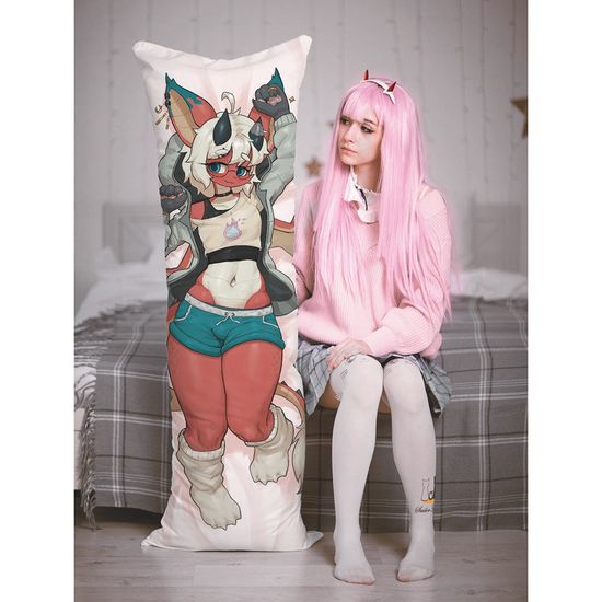 Дакимакура фурри Дракон мальчик арт. 1283