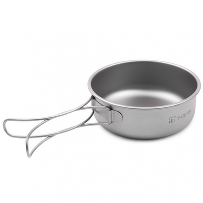 Миска с ручками титановая T-Gear Titanium Bowl 550