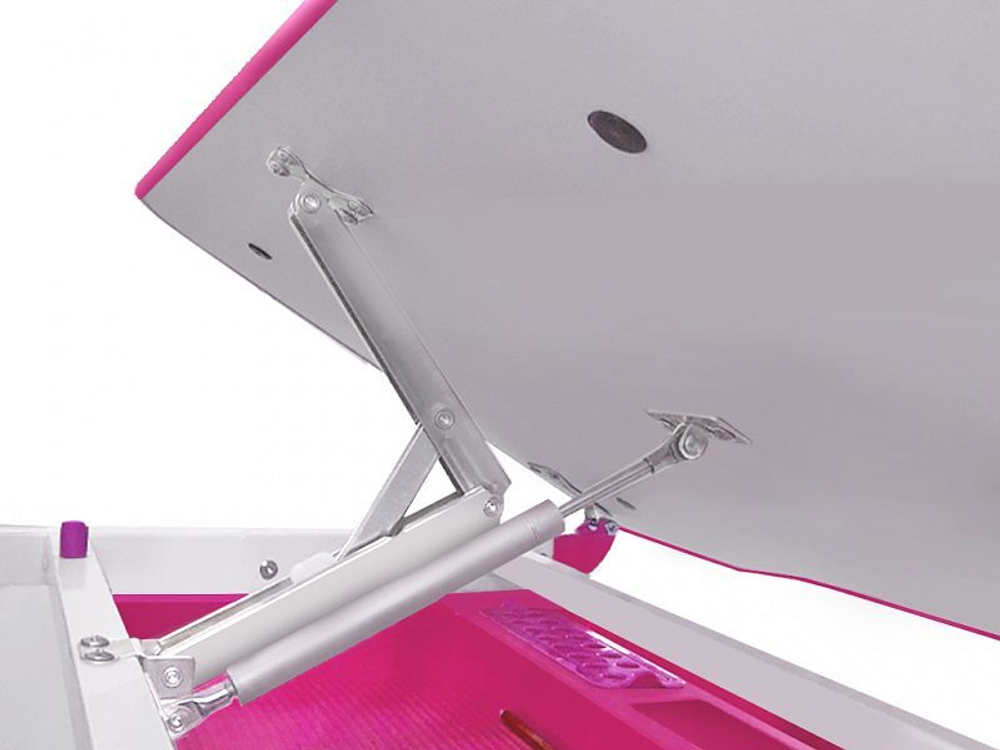 Комплект растущей детской мебели  ErgoKids EVO-17 парта + стул + выдвижной ящик + светильник + подставка