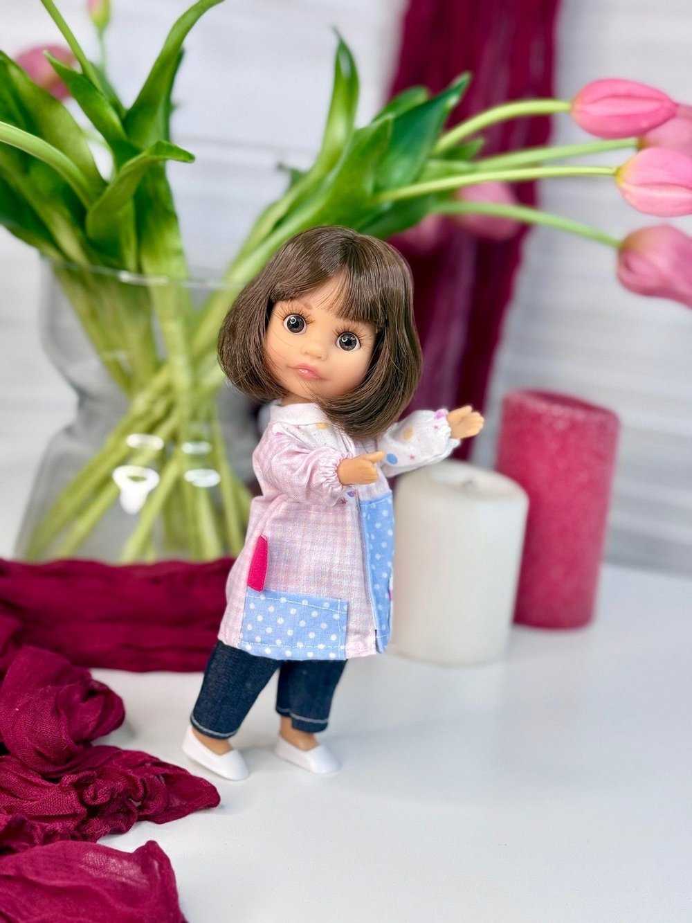 Кукла BERJUAN виниловая 22см Luci (1107A)