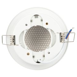 Светильник встраиваемый ЭРА KL111 WH/BK под лампу GX53 белый/черный матовый | Встраиваемые светильники Для ламп GX53