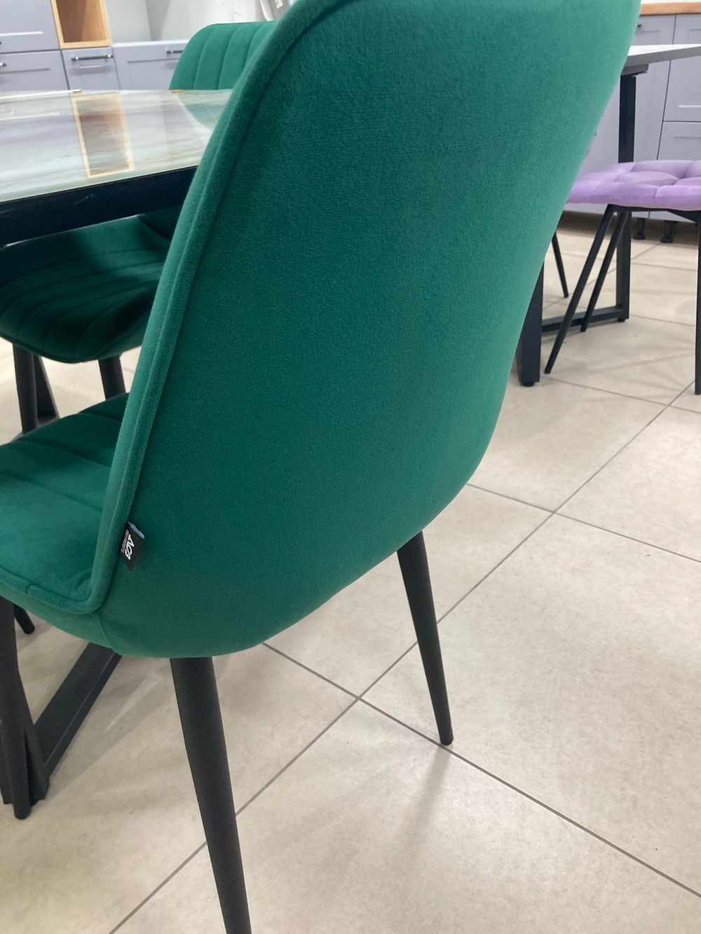 Стул Канцлер Зеленый софт