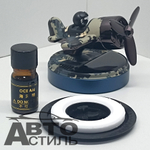 Ароматизатор-игрушка -на торпеду- Самолет Камуфляж- солн батар- YC-79CBLU Camouflage blue