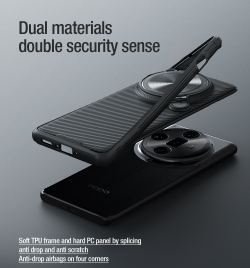 Чехол с металлической откидной крышкой для камеры на OPPO Find X7 Ultra от Nillkin, серия CamShield Prop Case