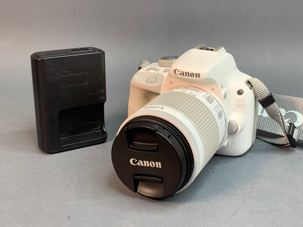Canon 100D Kit 18-55mm 3.5-5.6 IS STM, 6000 кадров.