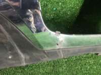 Юбка заднего бампера Mercedes GLE V167 (18-24) AMG