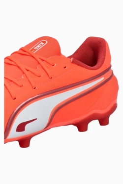 Бутсы Puma King Match FG/AG Junior - красный