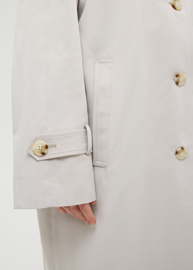 Тренч прямого кроя