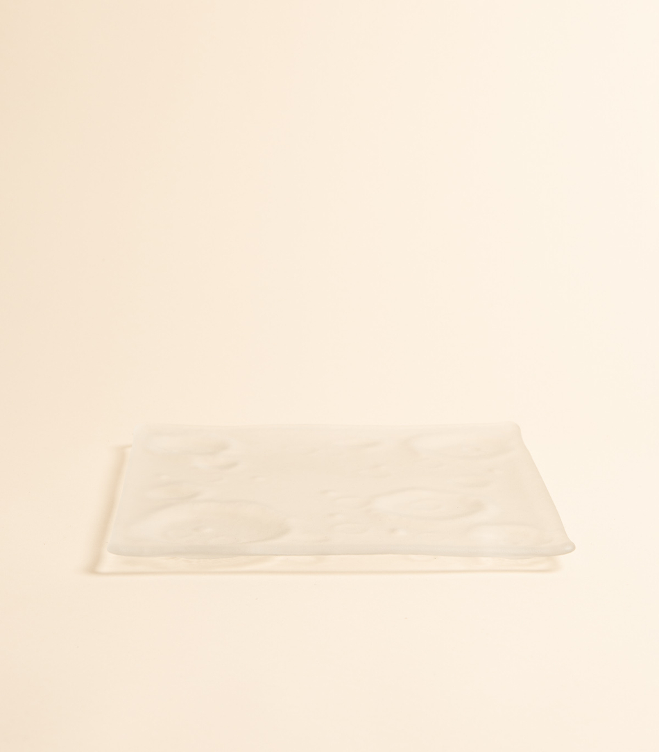 Тарелка – Luna бесцветная, 31 см | SOLID WATER