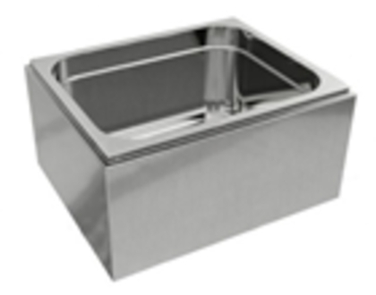 Рукомойник консольный РКЦ 400/304, 400х400х200 мм, без борта и отверстия