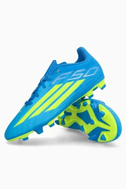 Бутсы adidas F50 Club FG/MG Junior - синий