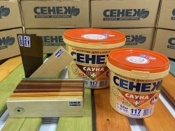 СЕНЕЖ САУНА 2.5 кг строительный антисептик