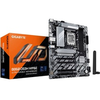 Материнская плата GIGABYTE B860 DS3H WIFI6E (LGA1851/B860/4xDDR5/5xPCI-Ex16/2xM.2/SB/Wi-Fi/BT/GLAN/DisplayPort/HDMI/ATX)