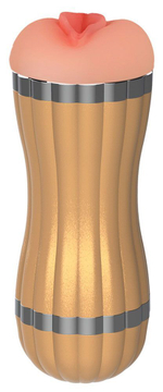 Мастурбатор-вагина с вибрацией в колбе Bevis