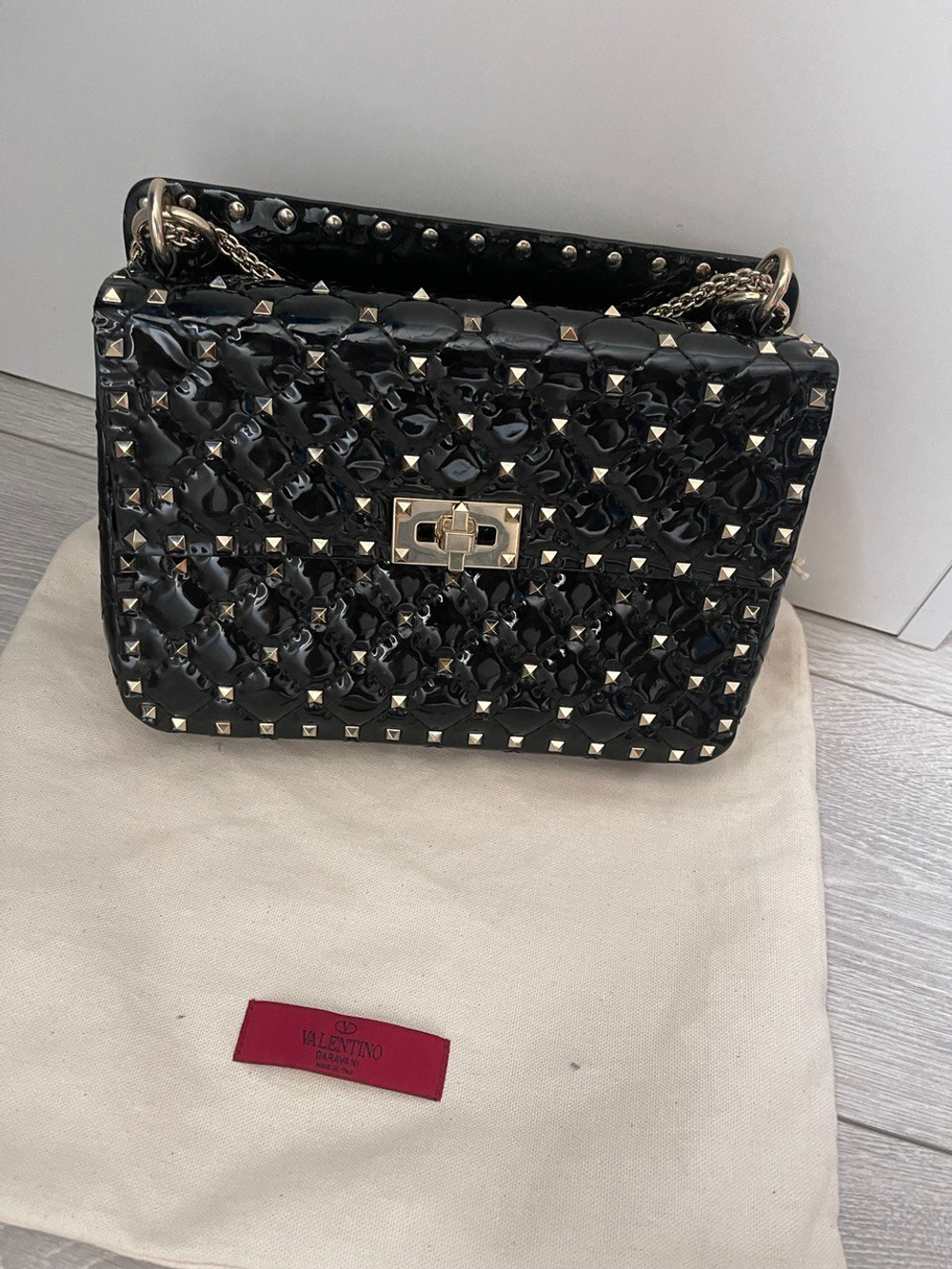 Сумка Valentino Rockstud Spike medium