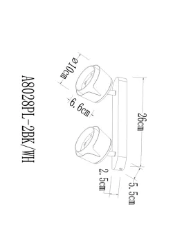 Спот Arte Lamp AMAKS