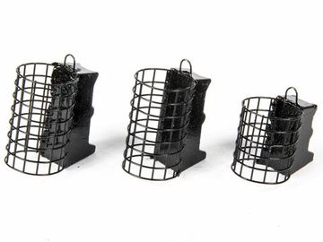 Набор металлических фидерных кормушек FC M1 ТОЧНЫЙ ЗАБРОС РЕКА 80г 100г 120г 3шт. коробочная версия