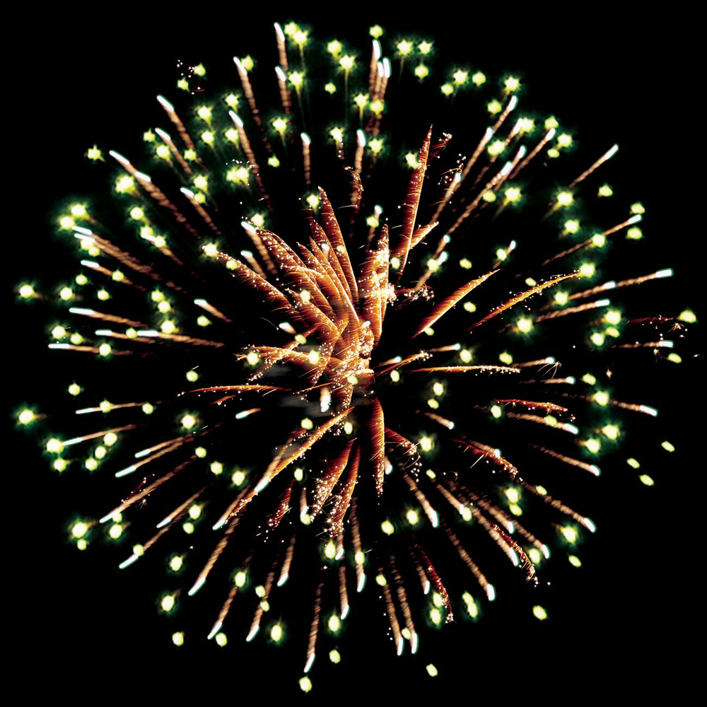 Фейерверк Салют "Дух огня" (48 залпов, калибр 0,8") Огненный цветок