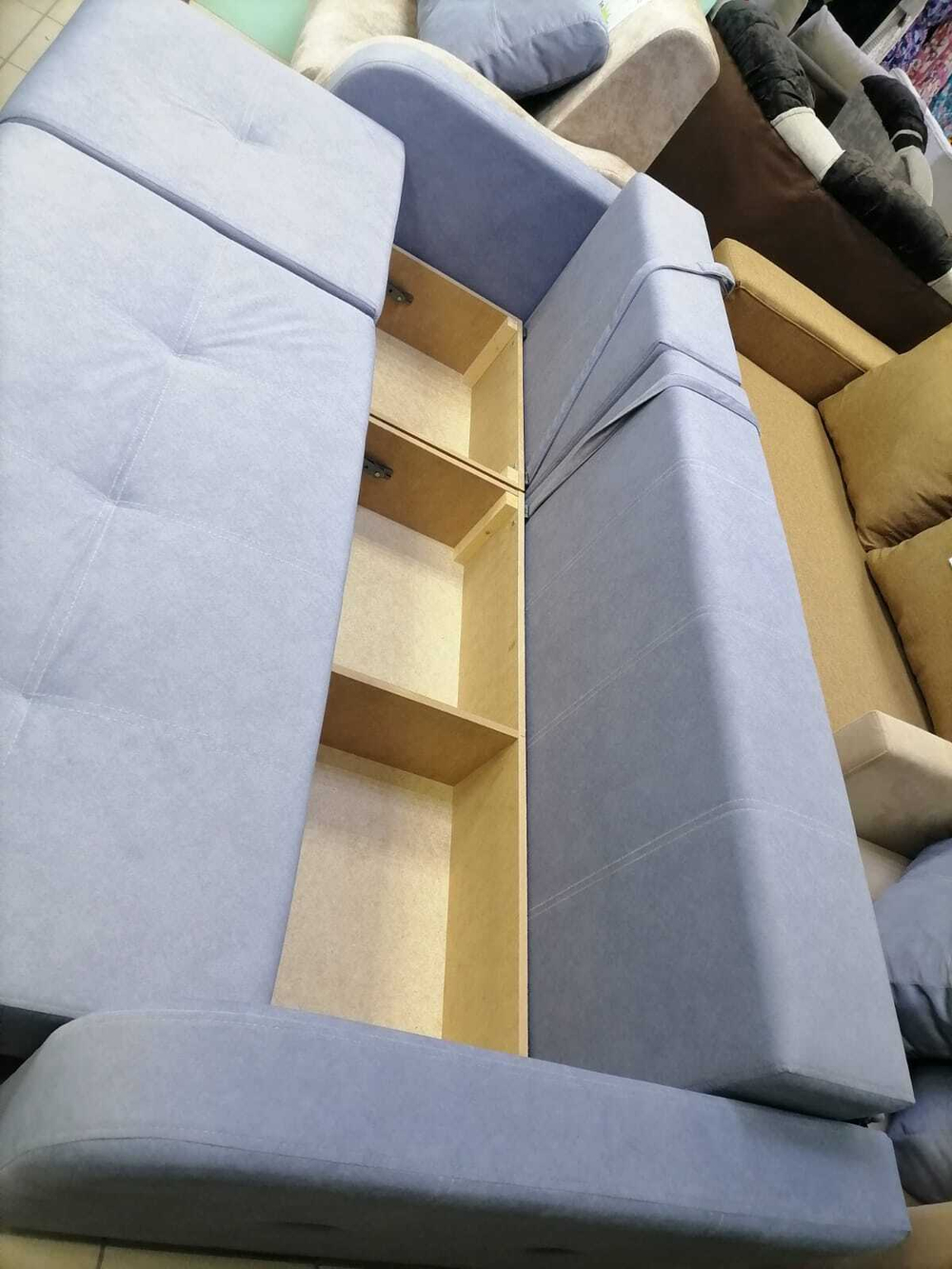 Угловой диван-трансформер "Джес-2" (тик-так)