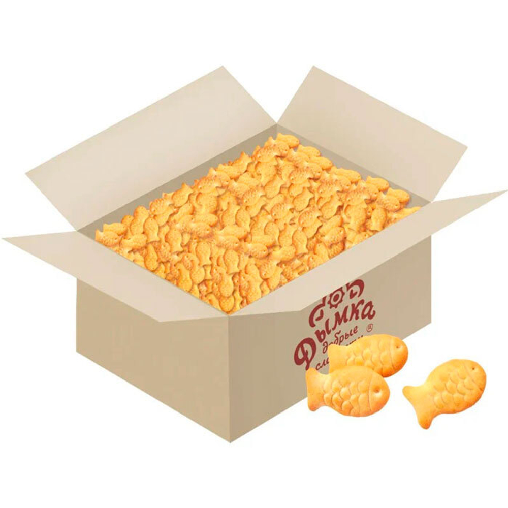 Крекер Здрава Стайка рыбок 5кг.