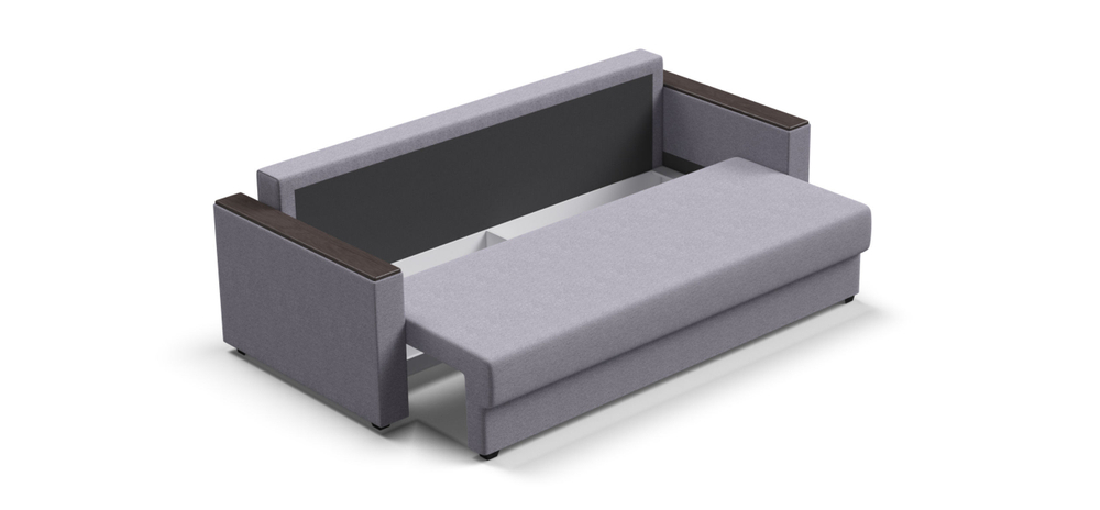 Диван Атланта Рогожка Мальмо платина