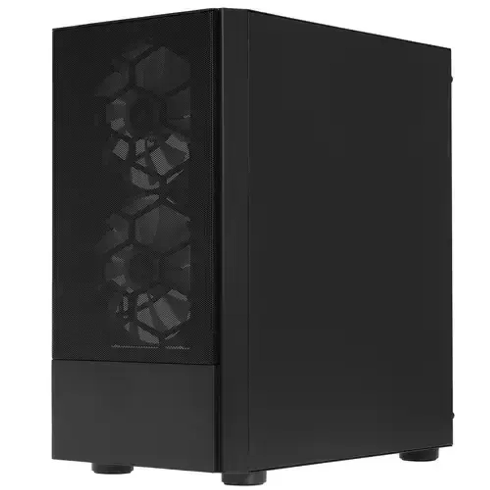 Компьютерный корпус 1STPLAYER FIREBASE X4-M TG LED Black