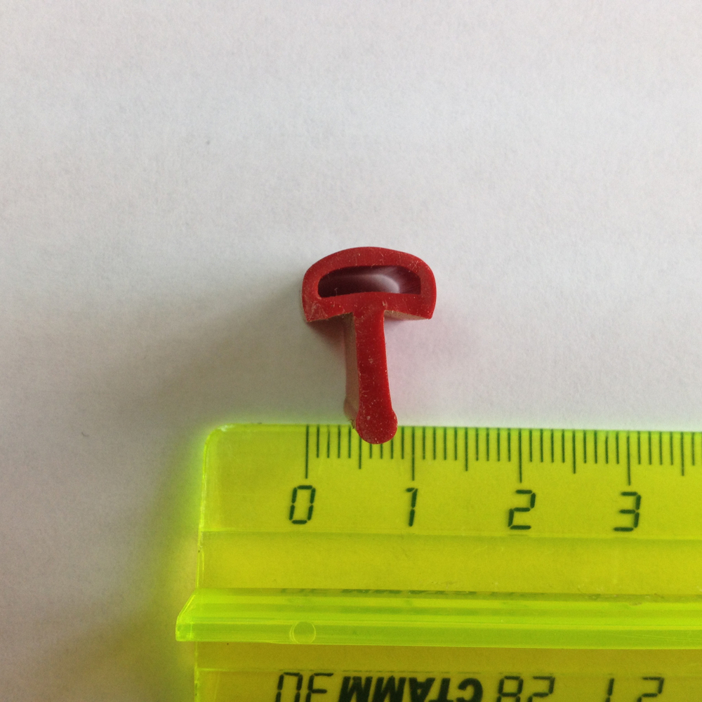 Уплотнитель термостойкий профиль 23-111-60 для ЭП, ШЖЭ, ЭШ