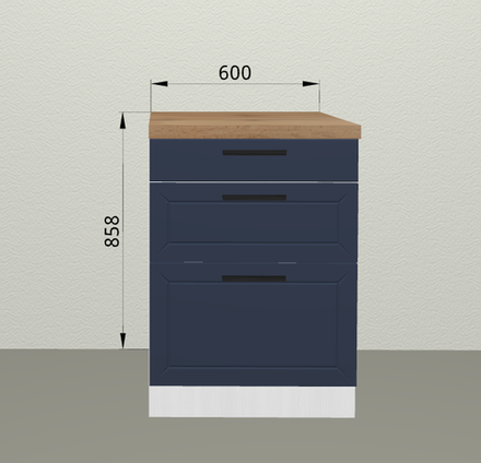 Монс Н63 индиго