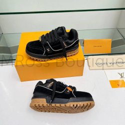 Черные кроссовки LV Trainer Maxi Louis Vuitton